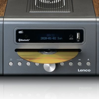 Lenco MC-175SI DAB+ Radio, silber Bild 5