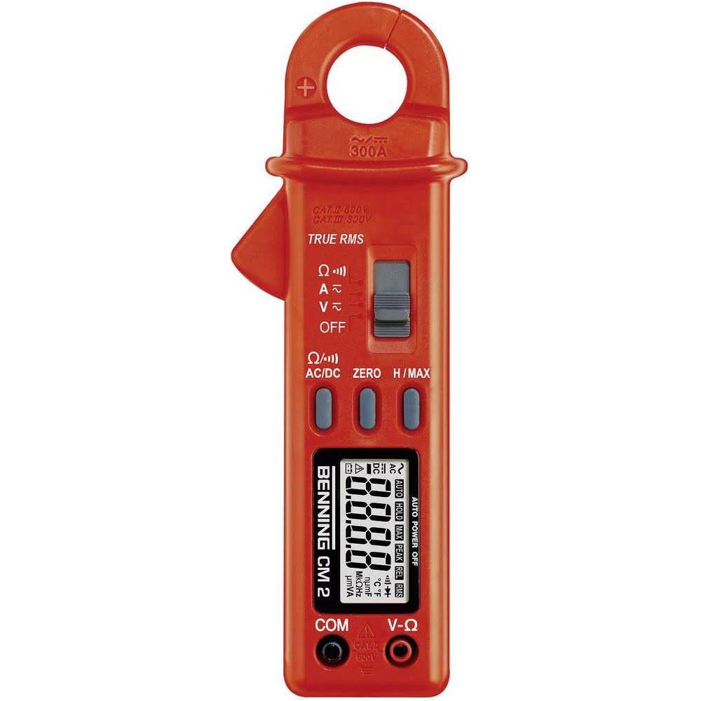 Benning Dig.Stromz-Multimeter CM 2 inkl. 2 Mikrobatterien 1.5V Bild 1