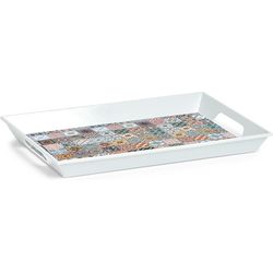 Zeller Present Tray mosaic melamine 50x35x5cm