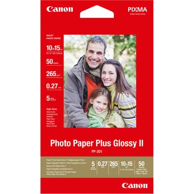 Canon fotopapier 10 x 15 cm 275 g/m² 50 stück Bild 3