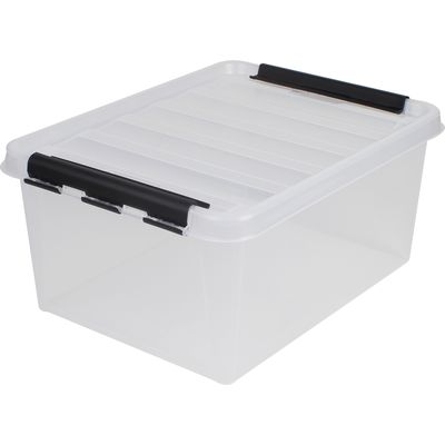 Ebnat Tragbox mit Deckel 15Liter SmartStore 30x40x18cm 156885