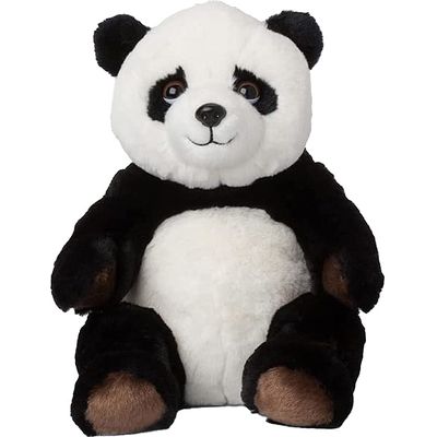 Peluche Panda Noir - 23 cm