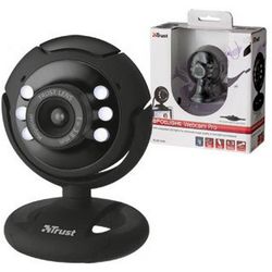 Trust SpotLight Pro Webcam with LED lights Schwarz