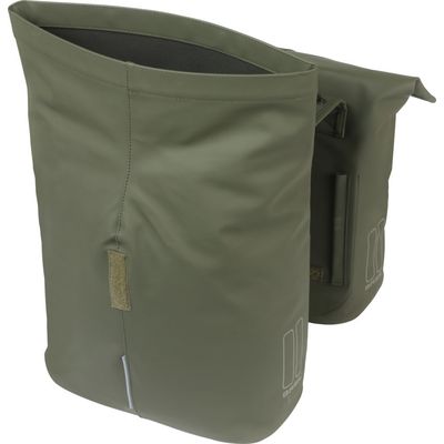 Basil City Doppel Gepäckträger Seitentasche Pannier Bag MIK Bild 4