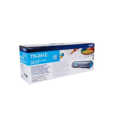 Brother TN241C, Tonercartridge, ciano circa 1.400 pagine per HL 3140/3150/3170 / DCP9020 / MFC9140CDN / MFC9330CDW / MFC9340CD