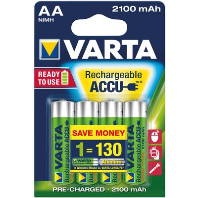 Varta Battery charger. Pocket 4xAA incl.4xAA 2100mAh Bild 4