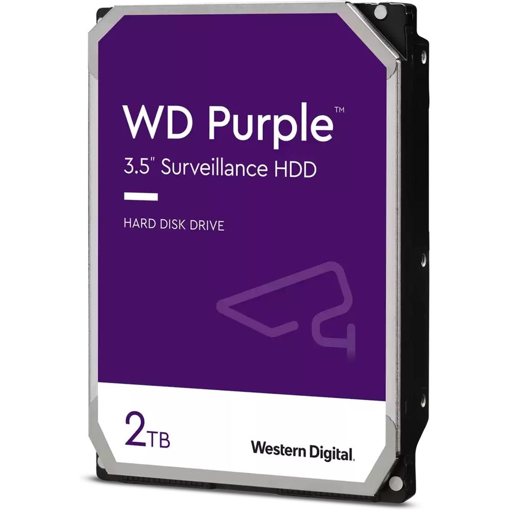 Western Digital Disco rigido interno viola WD23PURZ da 3,5 pollici e 2 TB SATA Bild 1