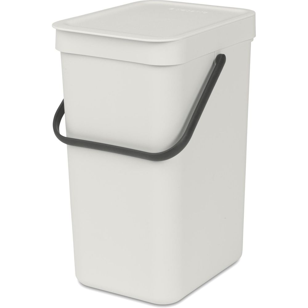 Brabantia Waste bin Sort&amp;Go Light Gray 12litres Bild 1