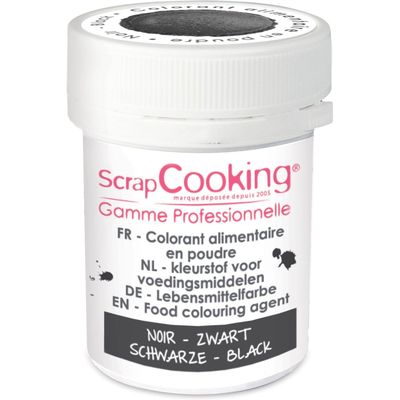 Scrap Cooking Polvere color cipria, nero, 5 g