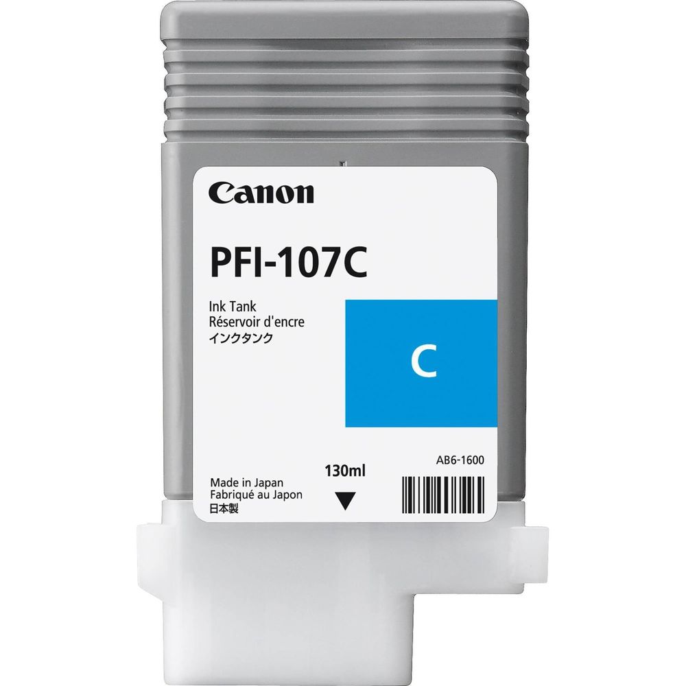 Canon Inchiostro PFI-107C ciano Bild 1