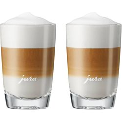 JURA Latte Macchiato-Glas 2er-Set Niedrig