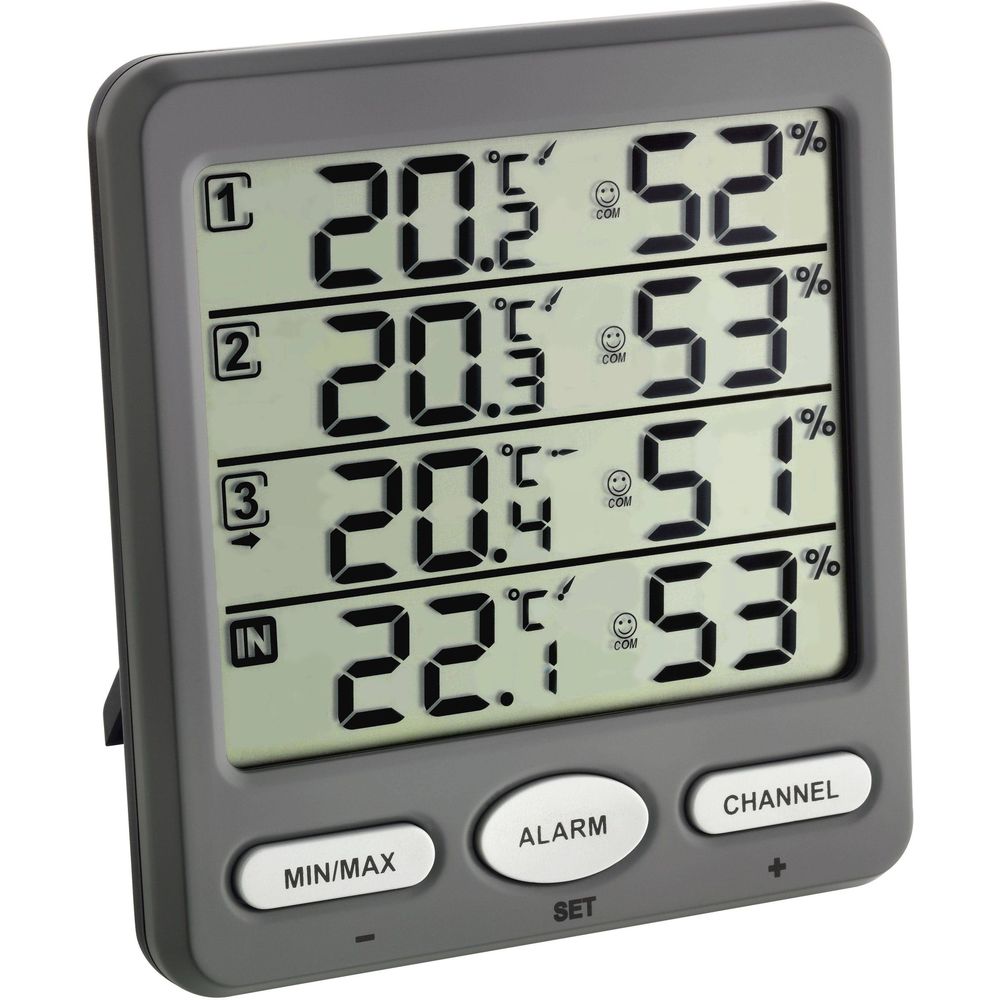 TFA Moniteur climatique thermo-hygromètre sans fil 30.3054.10