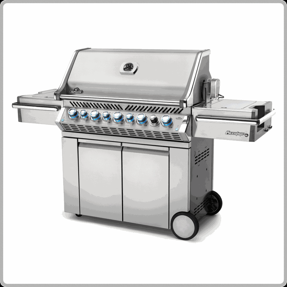 Napoleon Prestige Pro 665 Edelstahl inkl. Grillspiess - Ausführung Propangas Bild 1