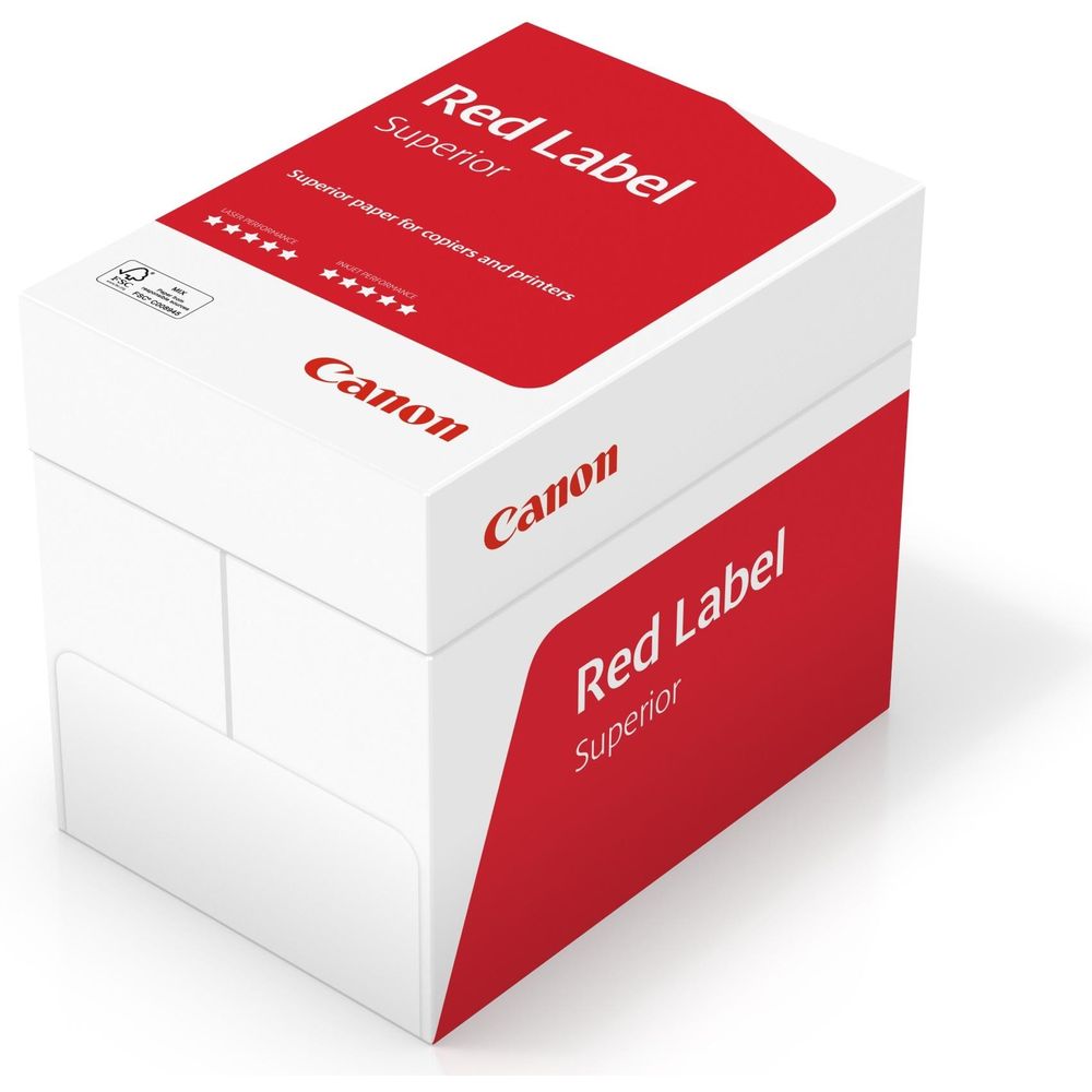 Canon Druckerpapier Red Label Superior A4, 80 g/m², 2500 Blatt Bild 1