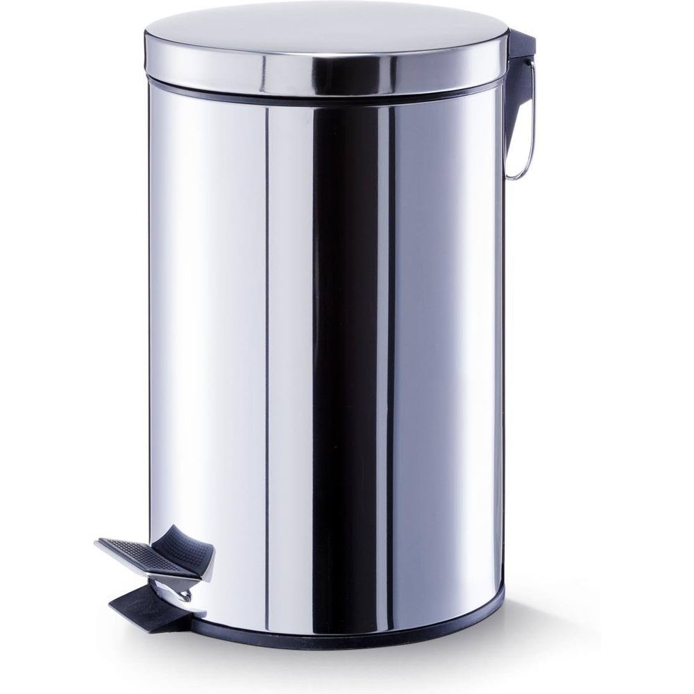 PATTUMIERA BAGNO PEDALE Acciaio Inox 3 LT Cestino Spazzatura