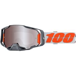 100percent Armega HIPER Goggle Silver - Mirror Silver Lens