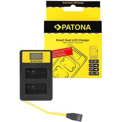 Patona Chargeur USB Smart LCD double Panasonic DMW-BLC12PP