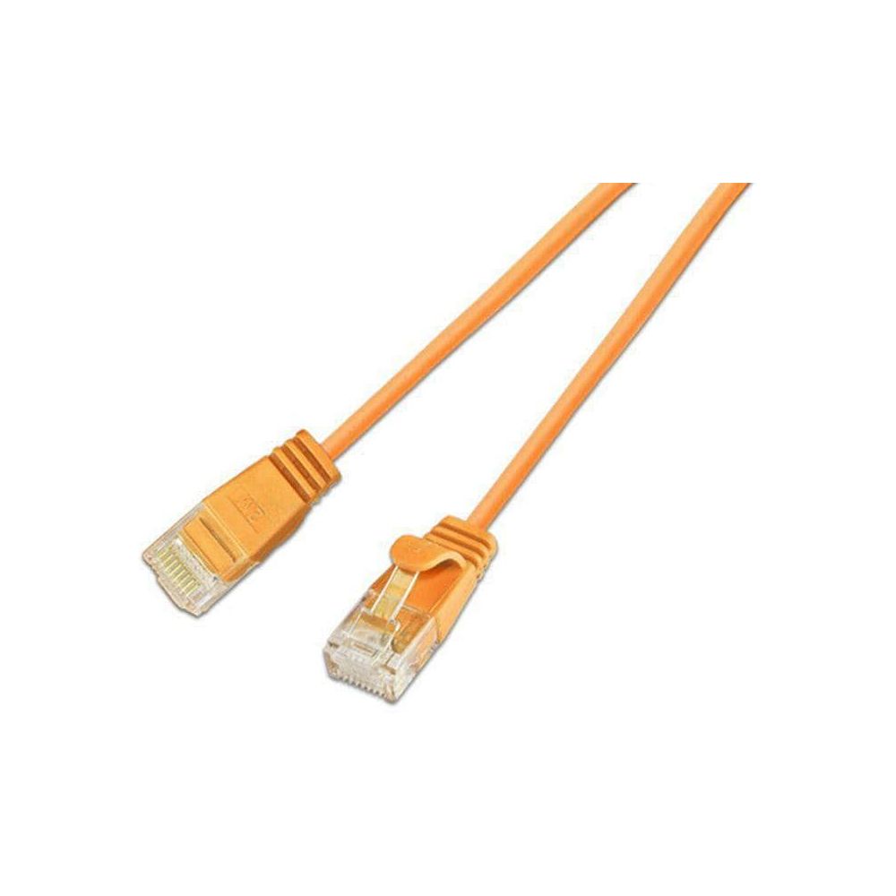 SLIM câble patch Cat 6, UTP, 5 m, orange Bild 1