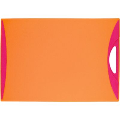 Neoflam Microban Schneidebrett orange - fuchsia 37x25.5cm