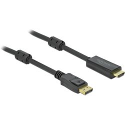 Delock Kabel DisplayPort - HDMI, 3m, aktiv DisplayPort - HDMI, 3 m