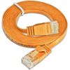 SLIM patchcord Cat 6, UTP, 0.25 m, orange thumb 1