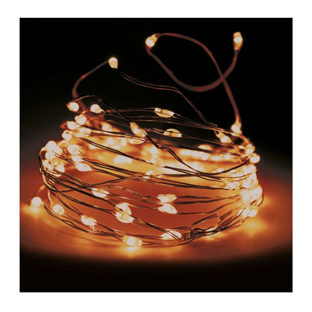 FS-STAR Copper wire fairy lights 80 LED Bild 1