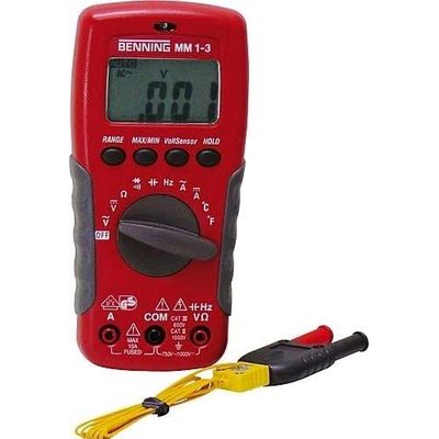 Benning Digital-Multimeter MM 1-3 inkl. 2 Mikrobatterien 1.5V Bild 8