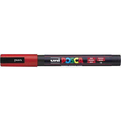 Uni Marker POSCA 0.9-1.3 mm red