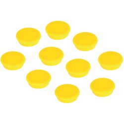 Franken Holding magnet Ø 38 mm, 2.5 kg, 10 pieces, yellow