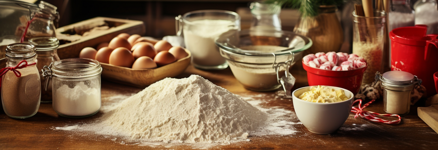 Das richtige Zusammenstellen der Zutaten für Ihre Weihnachtsplätzchen