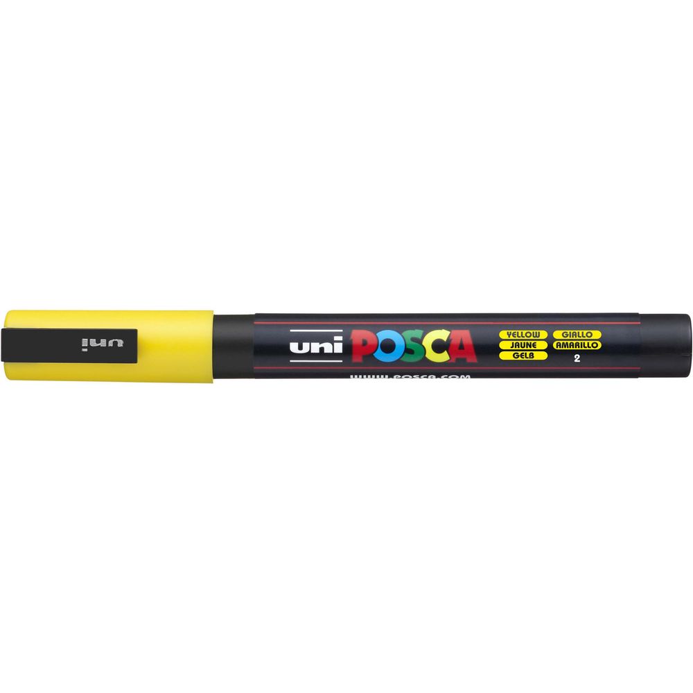 Uni Marker POSCA 0.9-1.3 mm yellow Bild 1