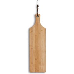 Zeller Present Tagliere con manico Bamboo 57x16x1.2cm