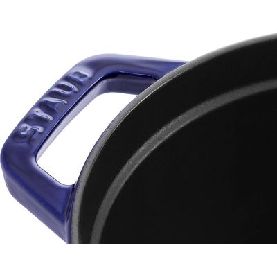 Staub Topf oval dunkelblau 4.2 lt., 29cm Bild 4