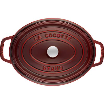 Staub Topf oval Vitamin Grenadine 6.5 lt., 33cm Bild 2