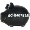 Sombo Ceramic piggy bank black money 12.5 x 9 x 9cm