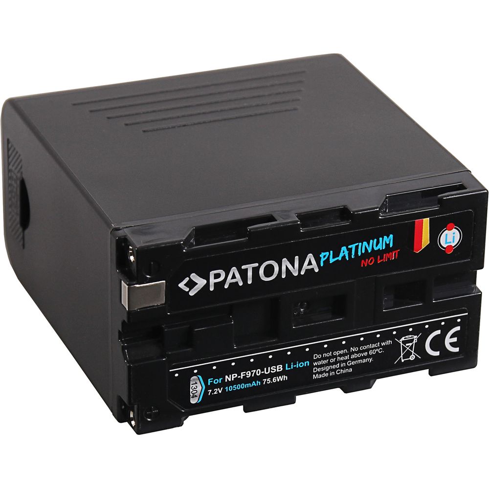 Patona Batteria per fotocamera digitale Platinum NP-F970 10050mAh Bild 1