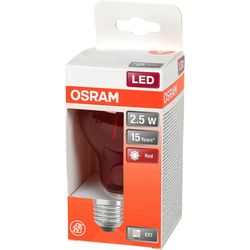 Osram LED DECO A15 E27 3000K RED