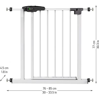 Tatkraft Baby grid L76-85xH77xD4.5 cm Bild 3