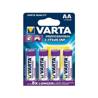 Varta Batterien Ultra Lithium 4xAA LR06, Mignon Bild 6