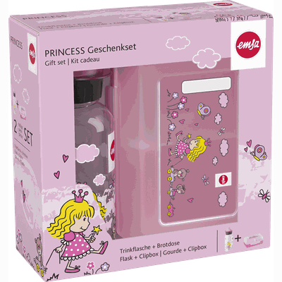 Emsa Trinkflasche und Dose Kids Set Prinzessin Bild 2