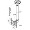 Newstar Montage au plafond FPMA-C200 thumb 1