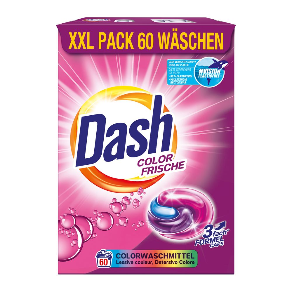 Dash 3in1 Waschmaschinencaps Color Frische Bild 1