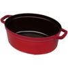 Staub Topf oval Vitamin Kirschrot 5.4 lt. 31cm thumb 0