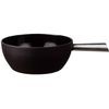 Stöckli Fonduecaquelon Elégance cast black ø24cm 7324.14