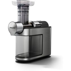 Philips Slow Juicer Avance HR1949/20 Silber Schwarz