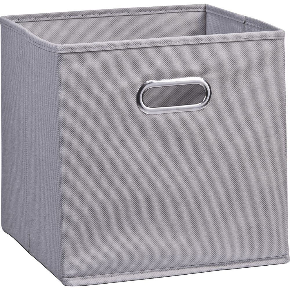 Zeller Present Aufbewahrungsbox grau Vlies 32x32x32cm Bild 1