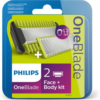 Philips lamette per rasoio oneblade &amp; bodykit qp620 / 50 2 pezzi Bild 5