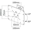 Newstar montaggio a parete in argento fpma-w115 thumb 2