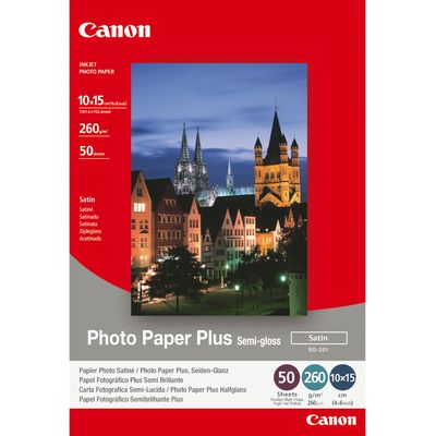 Canon fotopapier 10 x 15 cm 260 g/m² 50 stück