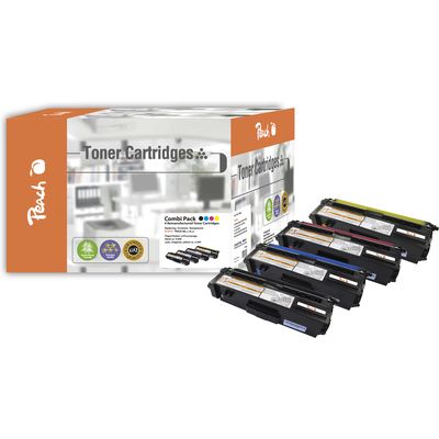 Peach Set de toner Brother TN-325 BK, C, M, Y